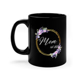 Mom Established 2022 Black Mug