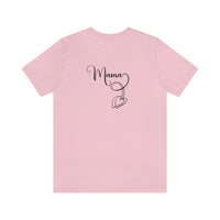Mama Double Heart T-Shirt