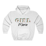 Girl Mama Retro Hooded Sweatshirt