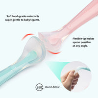 Baby Silicone Soft Spoons For A One-Of-a-Kind Enjoyable Feeding Experience
