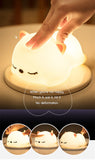 Cute, Soft, Safe, and Remote Controlled Baby Kitty LED Night Light [Your Child's New Best Friend]