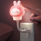 Soft and Calming and Easy-On-The-Eyes, Touch and Remote Control USB Baby Toddler Night Lamp