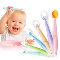 Baby Silicone Soft Spoons For A One-Of-a-Kind Enjoyable Feeding Experience
