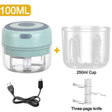 Portable At Home or On-The-Go USB Food Processor for Snacks and Meal Time