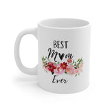 Best Mom Ever With Roses Mug