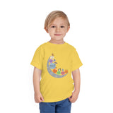 Toddler Bilingual Spanish-English DAYS OF THE WEEK Toddler T-Shirt [Teaching Kids Spanish Has Never Been More Fun]