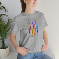 Adult Bilingual Spanish-English COLORS T-Shirt [Teaching Kids Spanish Has Never Been More Fun]