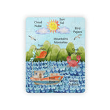Kids Bilingual Spanish-English "Boat Day Fun On A Gorgeous Day" Jigsaw Puzzle [Teaching Kids Spanish Has Never Been More Fun]